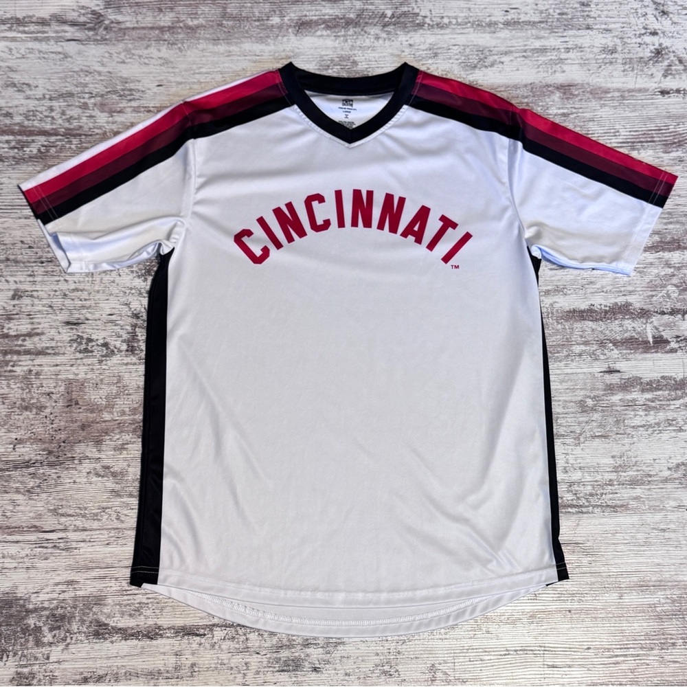 Cincinnati White and Red Men's‎ Jersey
